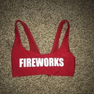 Red Bikini Top